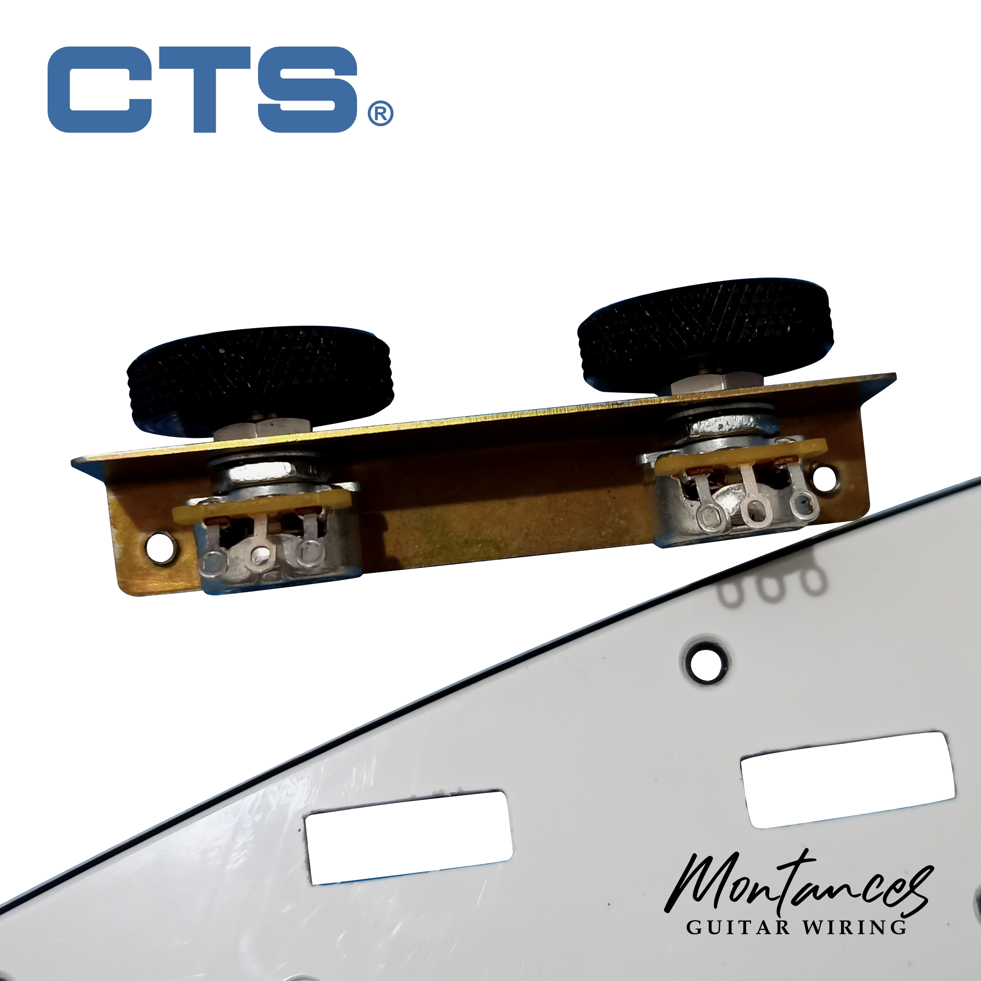 CTS® Premium US ¼” Short Length Mini-Size Potentiometer (Offset guitars)