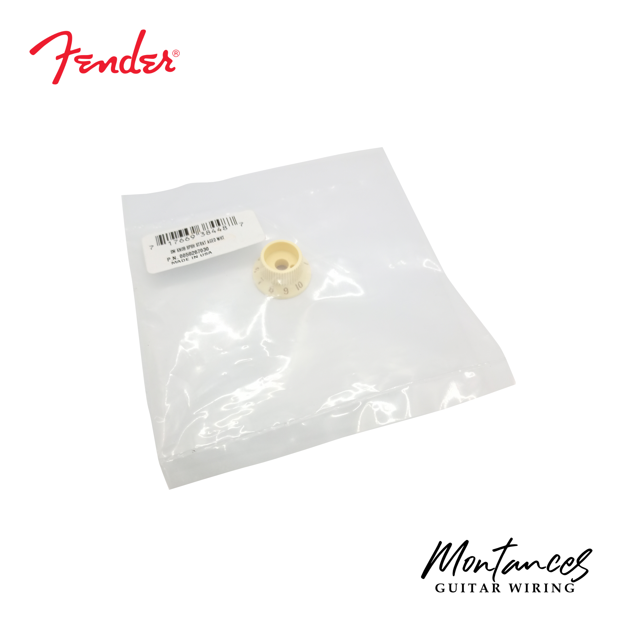 Fender® Knob & Knob Cap for the S-1 Switch