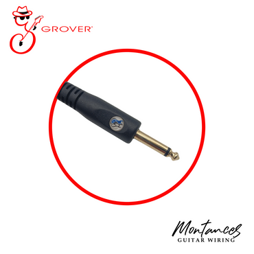 Grover Braided Fabric Noiseless Instrument Cable