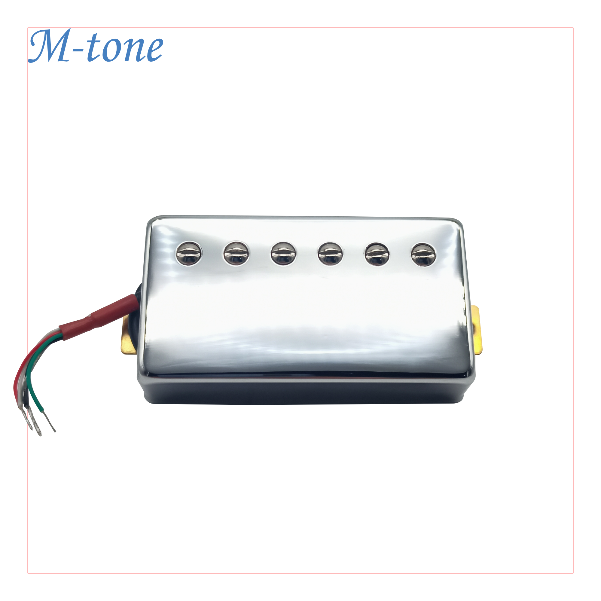M-Tone Humbucker Pickups – Alnico 2 | Vintage Warmth & PAF-Style Tone | For LP, SG, Strat Mods