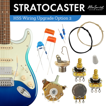 Strat Guitar Wiring Kit HSS US Parts