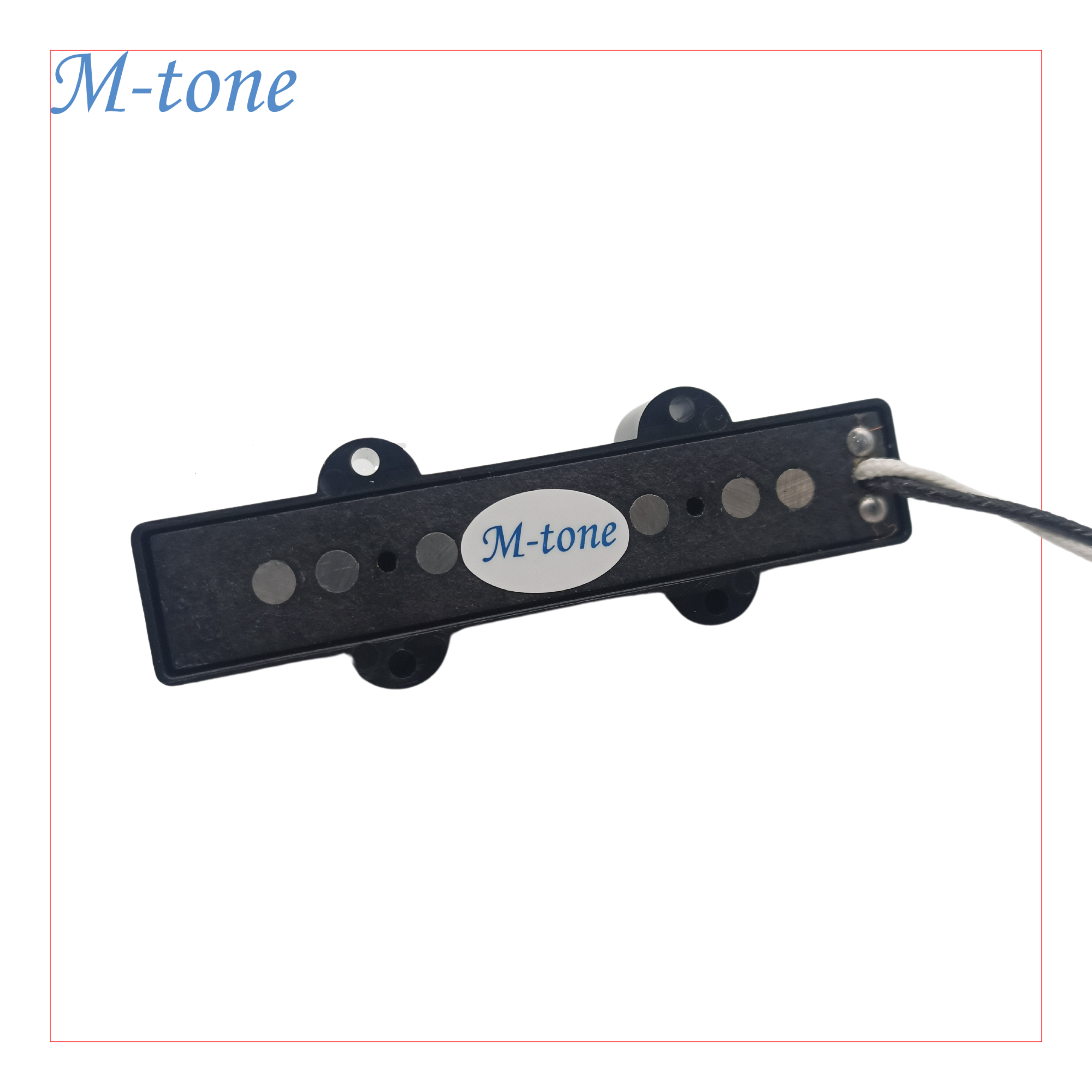 M-Tone Jazz Bass Pickups for 4-String – Alnico 5 | Articulate Growl & Modern Punch