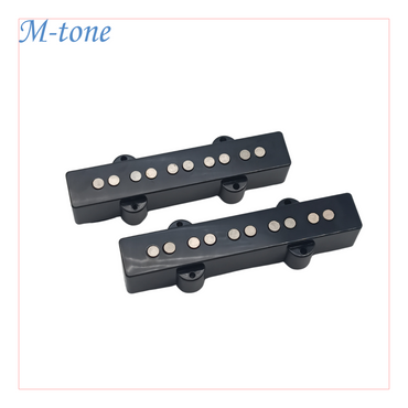 M-Tone Jazz Bass Pickups for 5-String – Alnico 5 | Articulate Growl & Modern Punch