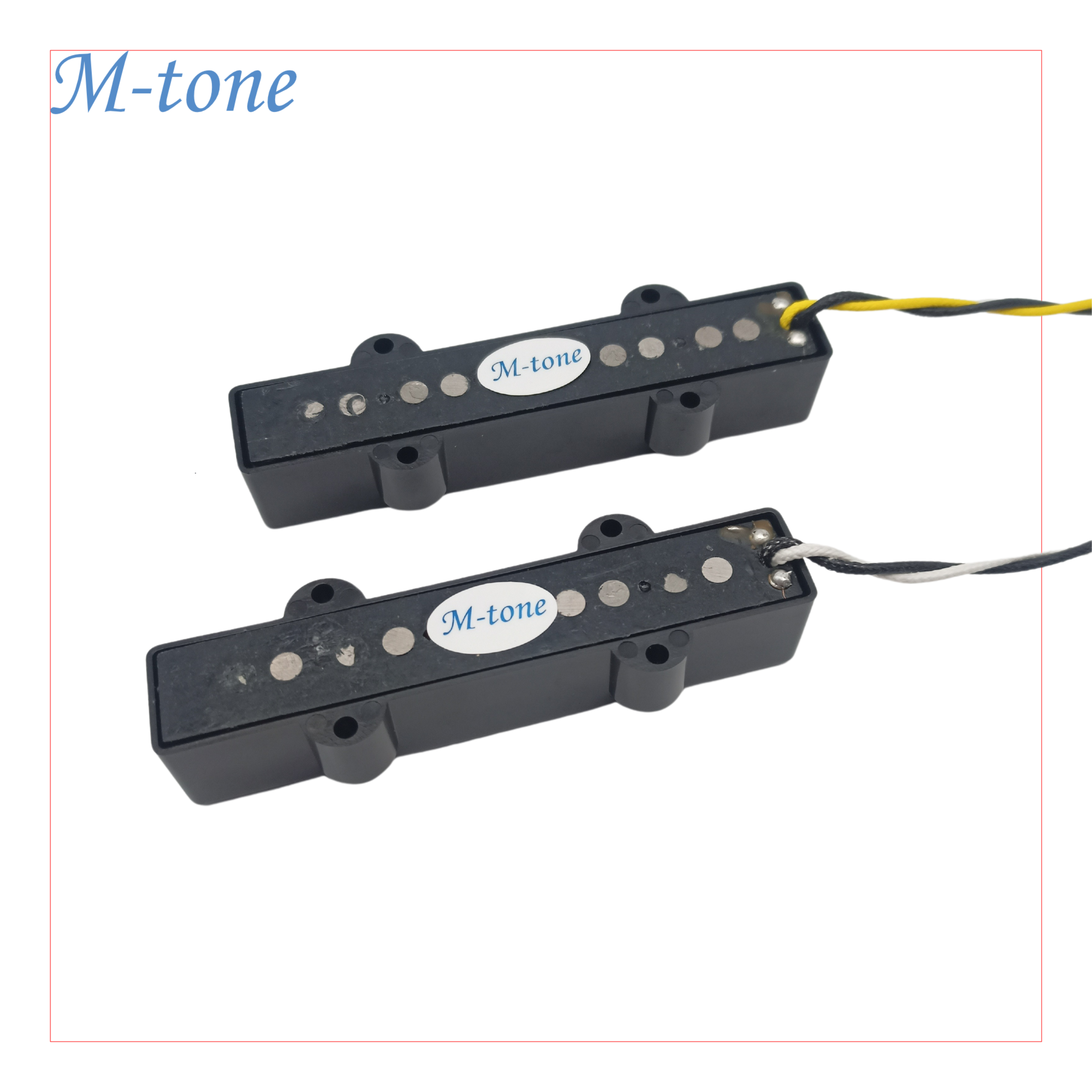 M-Tone Jazz Bass Pickups for 5-String – Alnico 5 | Articulate Growl & Modern Punch