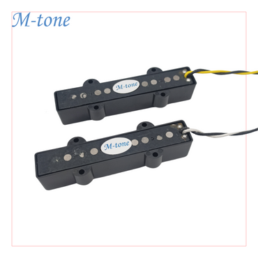 M-Tone Jazz Bass Pickups for 5-String – Alnico 5 | Articulate Growl & Modern Punch
