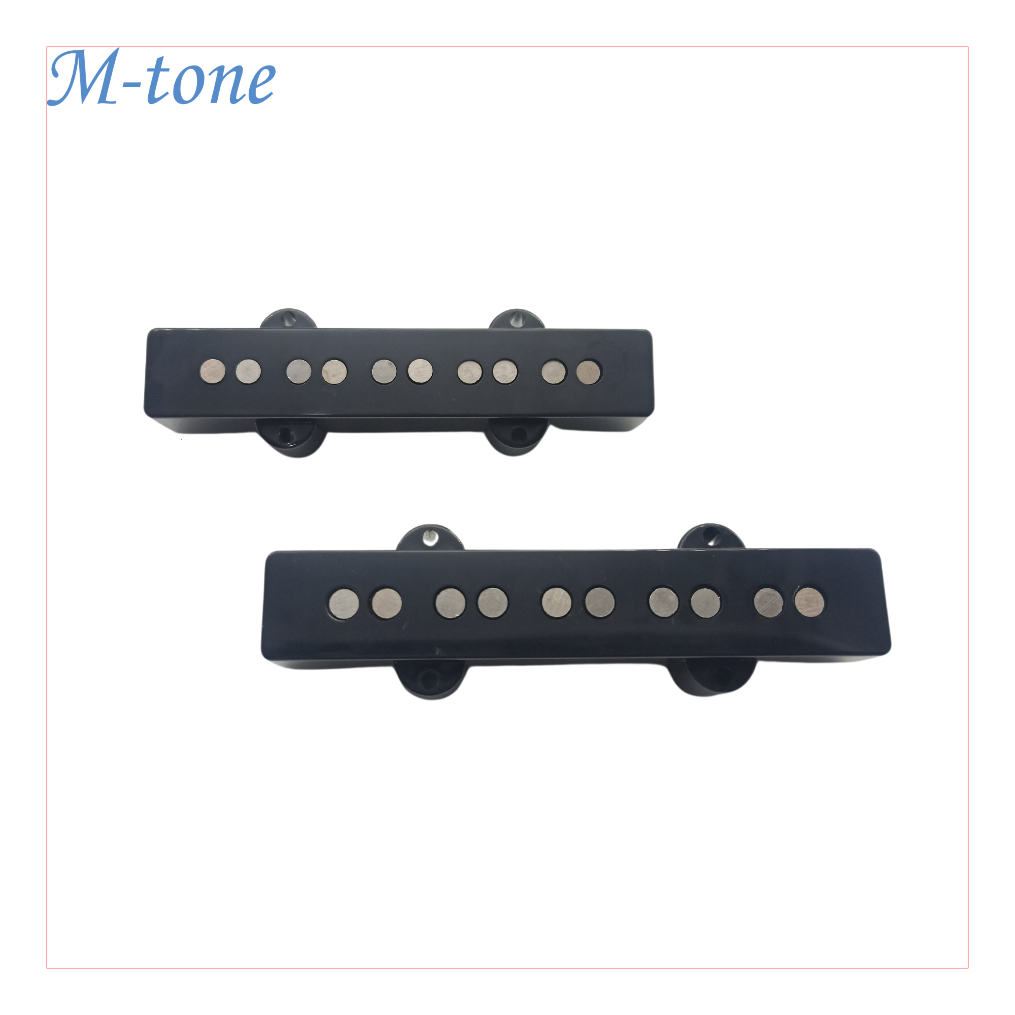 M-Tone Jazz Bass Pickups for 5-String – Alnico 5 | Articulate Growl & Modern Punch