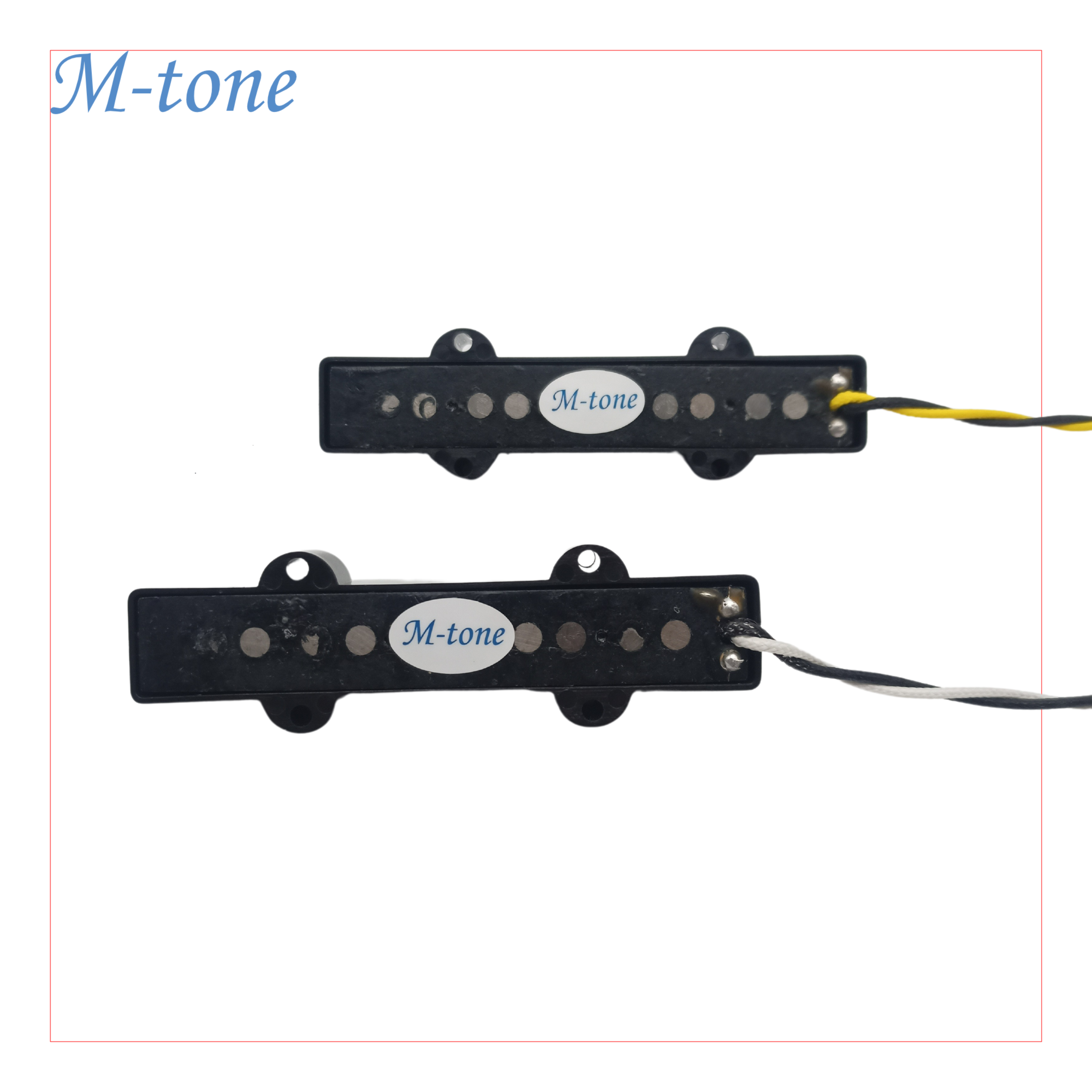 M-Tone Jazz Bass Pickups for 5-String – Alnico 5 | Articulate Growl & Modern Punch
