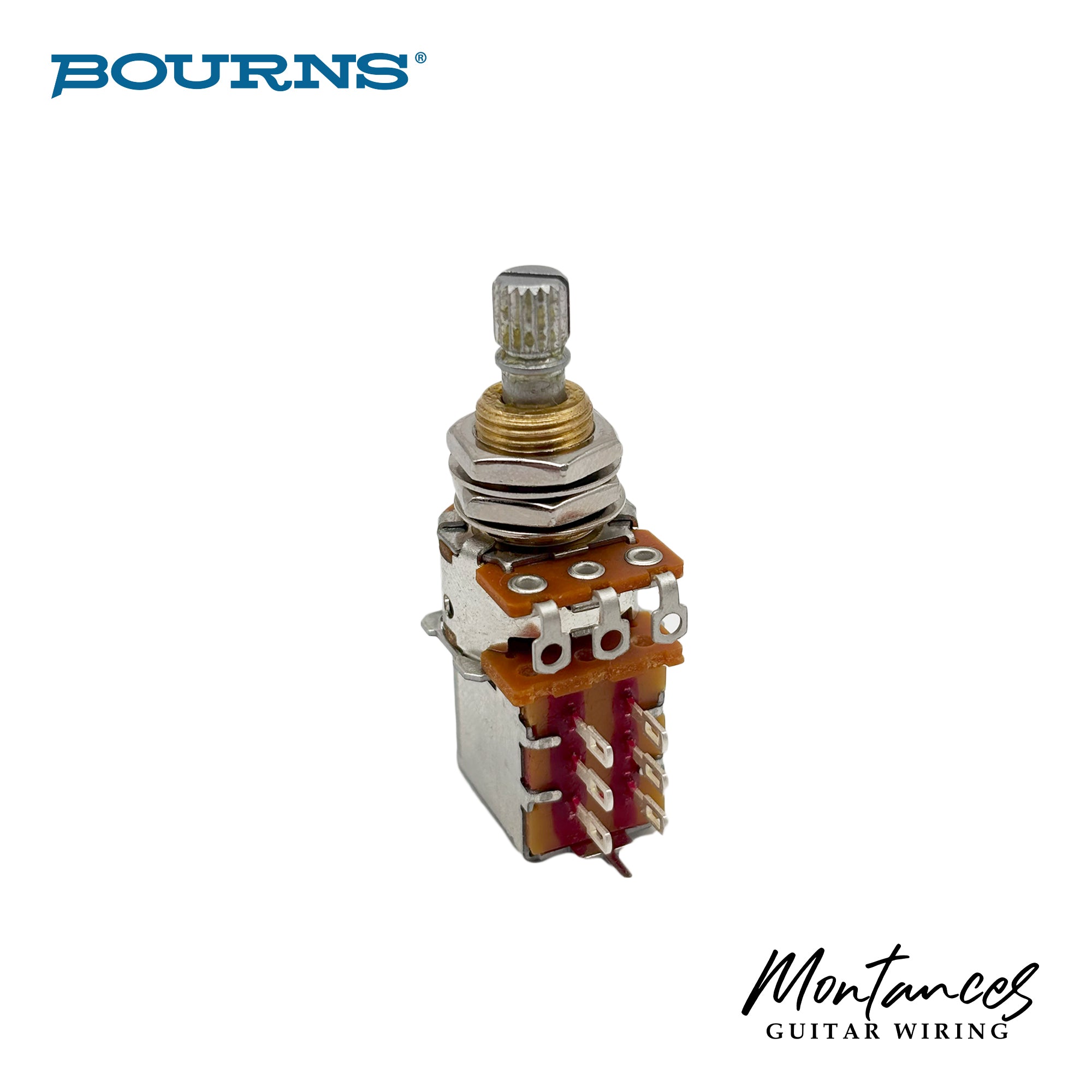 Bourns Push Push Potentiometer ⅜” Shaft US specs
