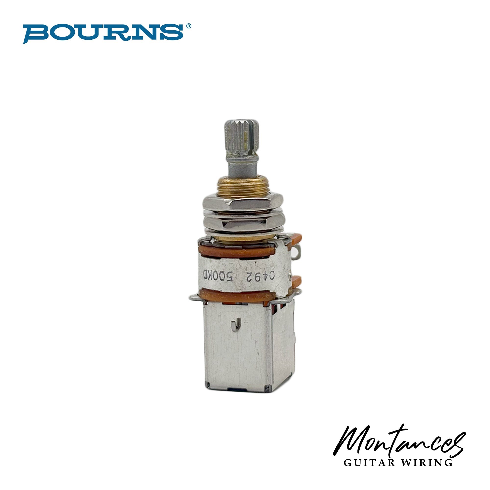 Bourns Push Push Potentiometer ⅜” Shaft US specs