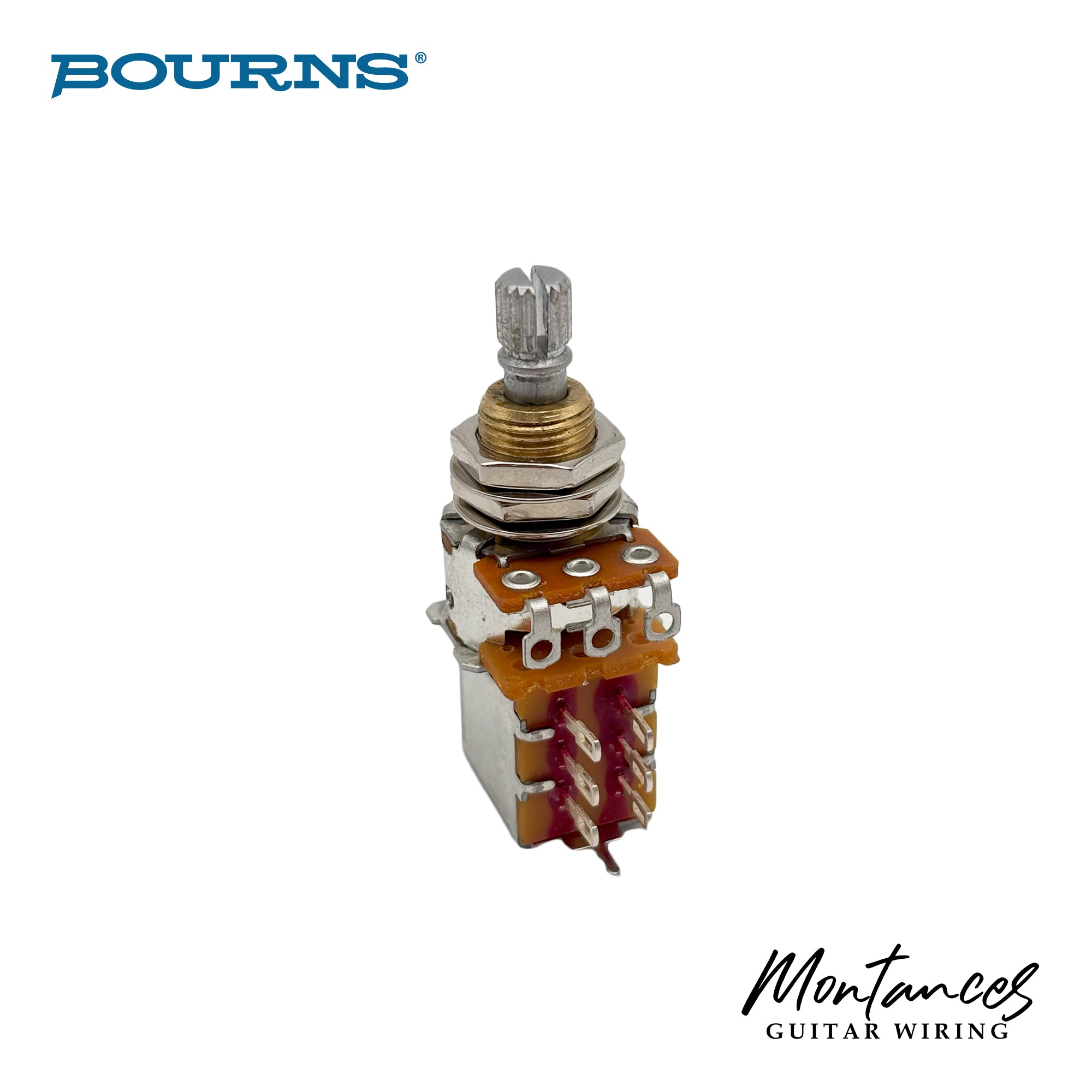 Bourns Push Push Potentiometer ⅜” Shaft US specs
