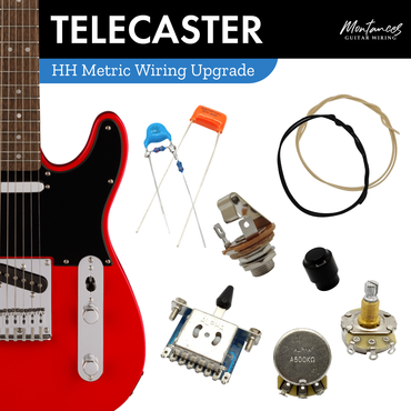 Tele Guitar Wiring Kit HH (Metric Size)