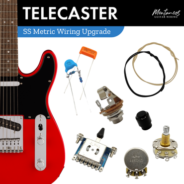 Tele Guitar Wiring Kit SS (Metric Size)