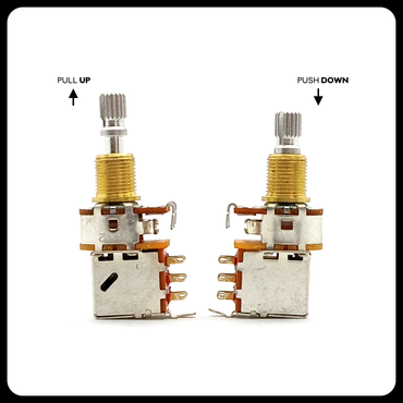 Bourns® Push Pull Potentiometers ⅜” & ¾" Shaft US specs