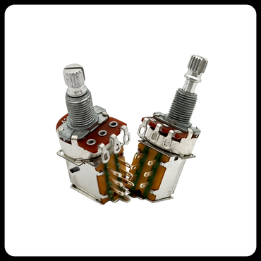 Alpha® Metric ⅜” Standard Length Push-Pull Potentiometer (Split Shaft)