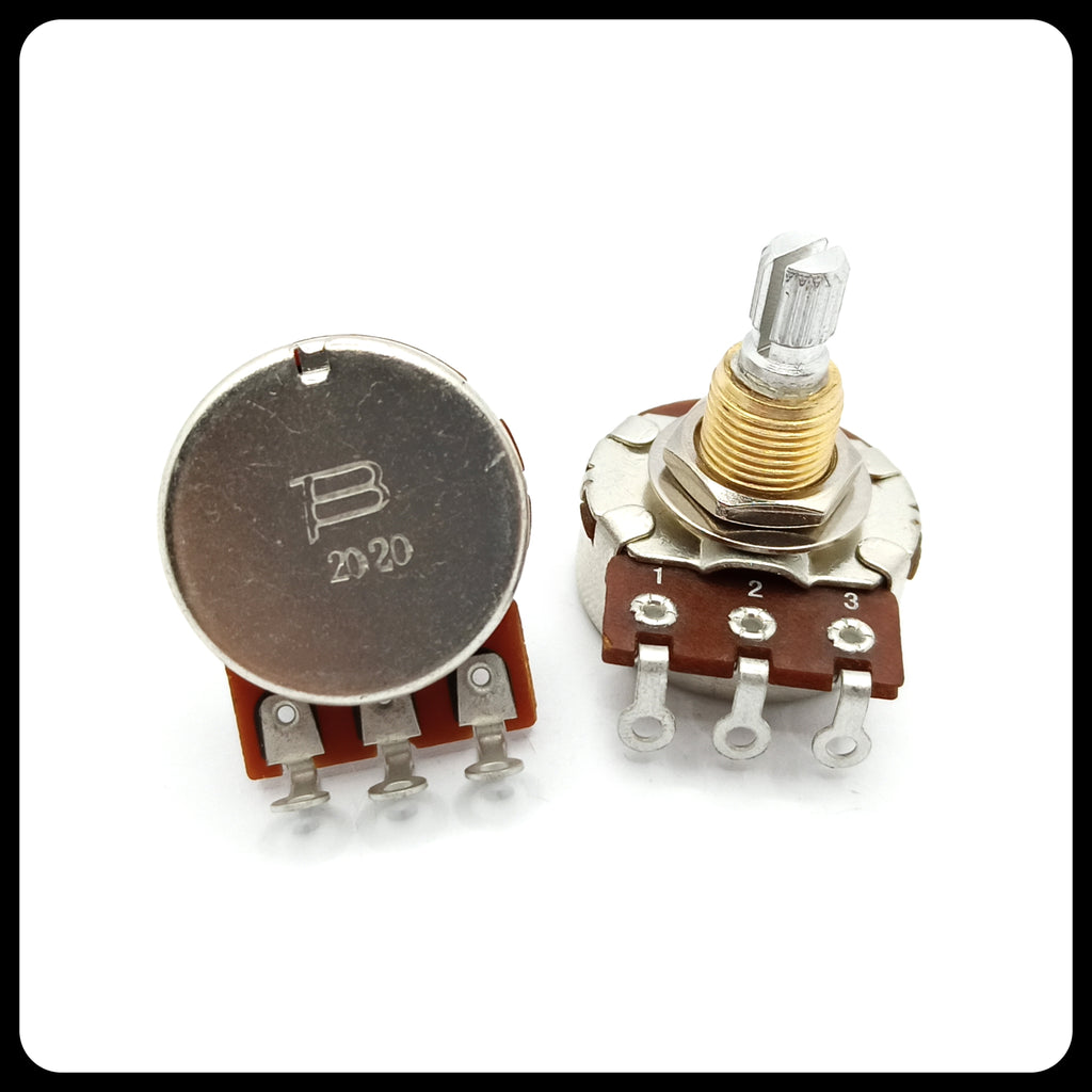 Bourns Custom Full Size Potentiometers Low Torque version for guitar and bass Montances Guitar