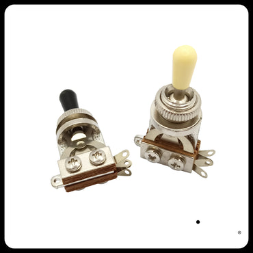 Genuine Epiphone 3-Way Pickup Selector Toggle Switch – Short Type – For Les Paul, SG, PRS & More!