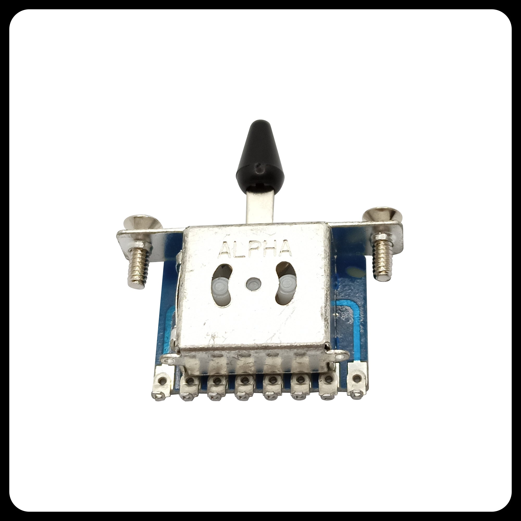 Alpha 3-Way / 5-Way Pickup Selector Switch – Improved Korean-Made Blade Style | For Strat, Tele, PRS & More