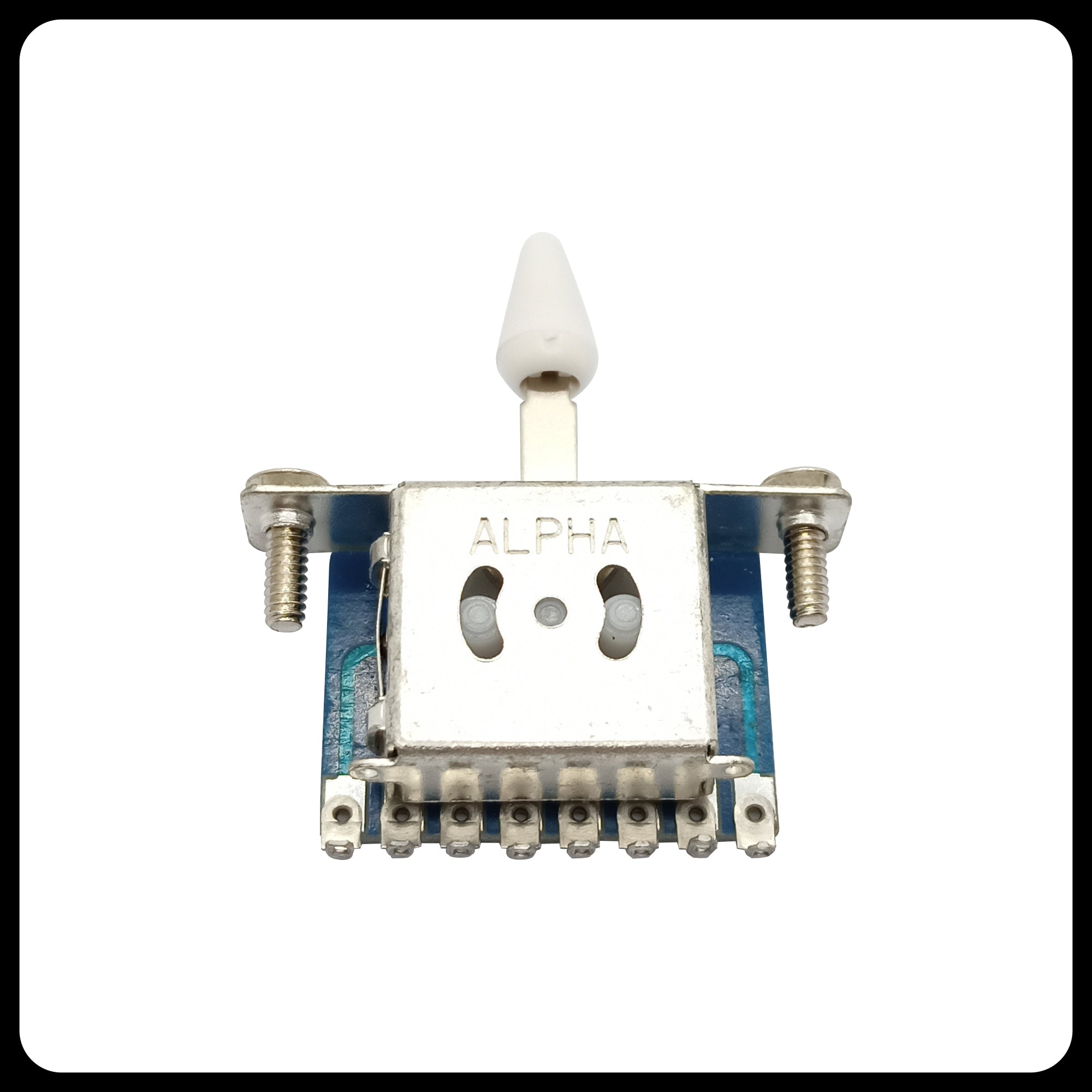Alpha 3-Way / 5-Way Pickup Selector Switch – Improved Korean-Made Blade Style | For Strat, Tele, PRS & More