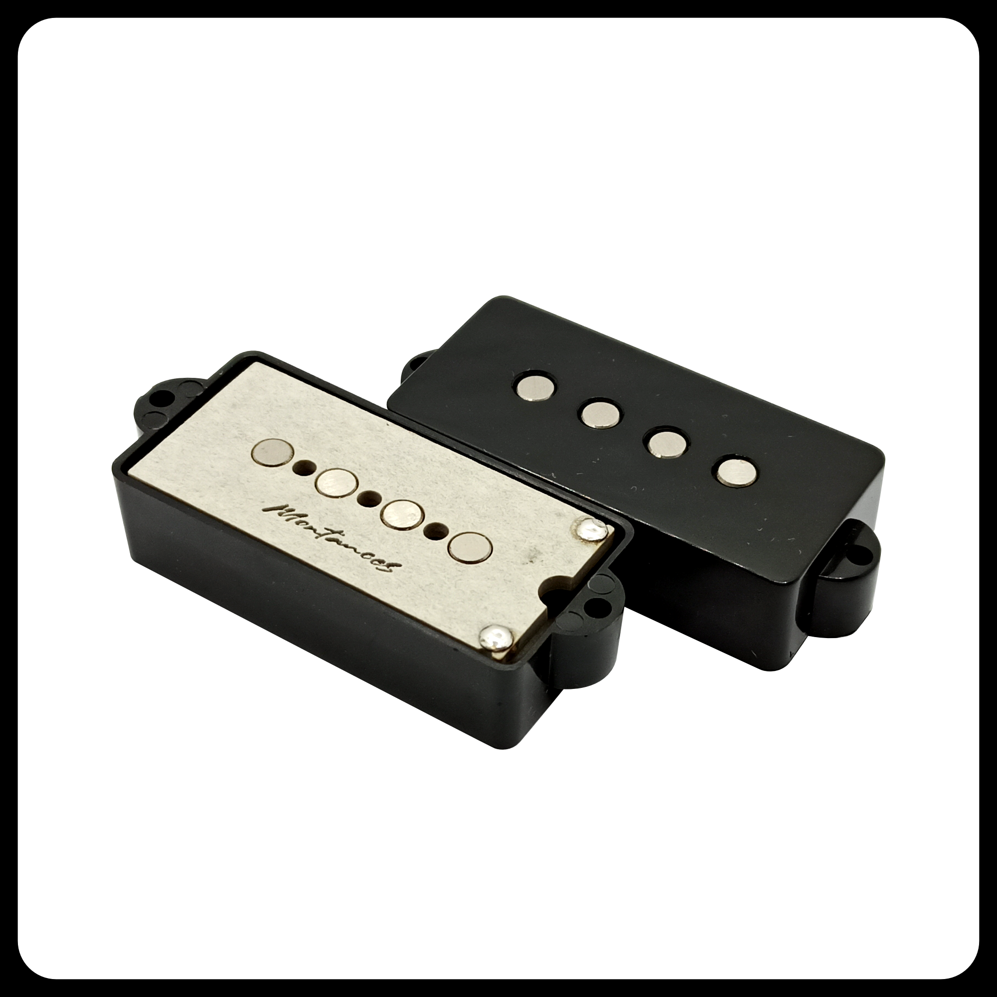 Montances Precision Bass Dark Special Pickups