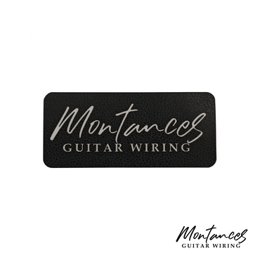 Montances Guitar Wiring Logo Sticker