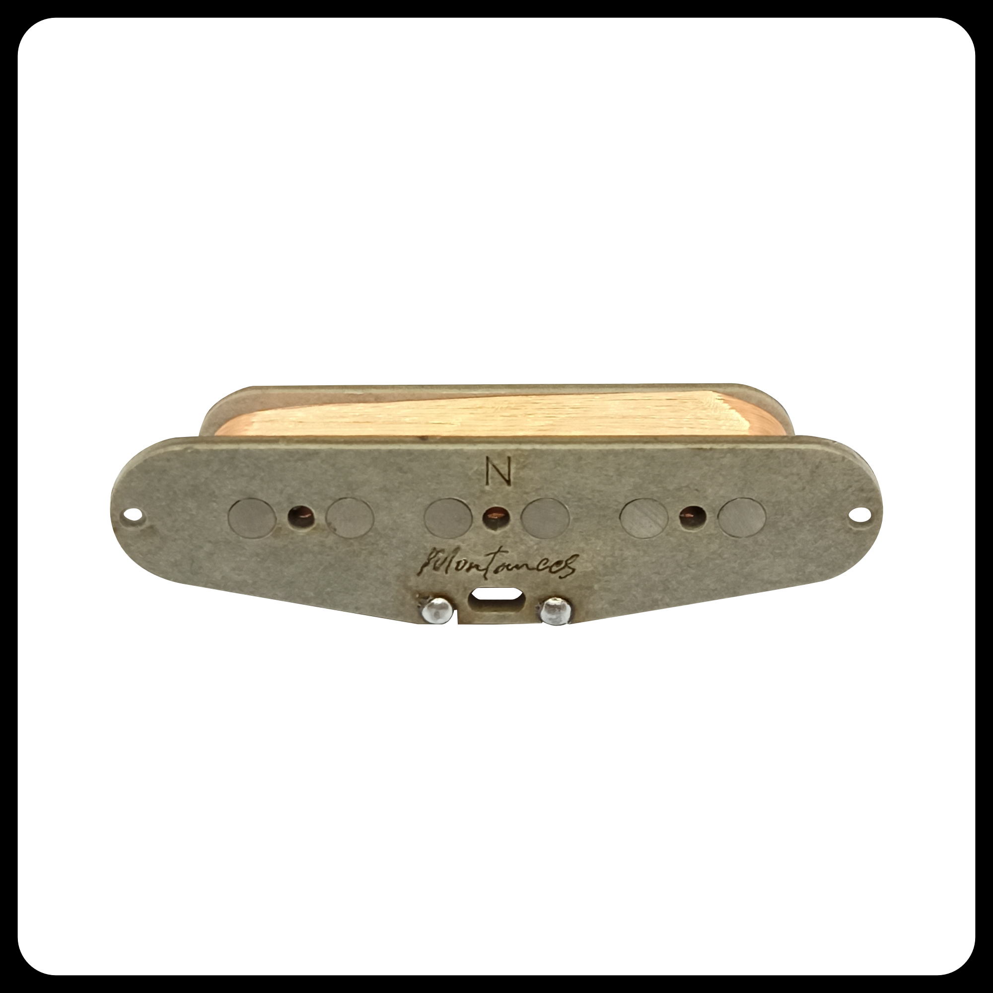 Montances Strat SSS Special Single-Coil Pickups