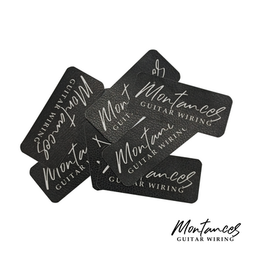 Montances Guitar Wiring Logo Sticker