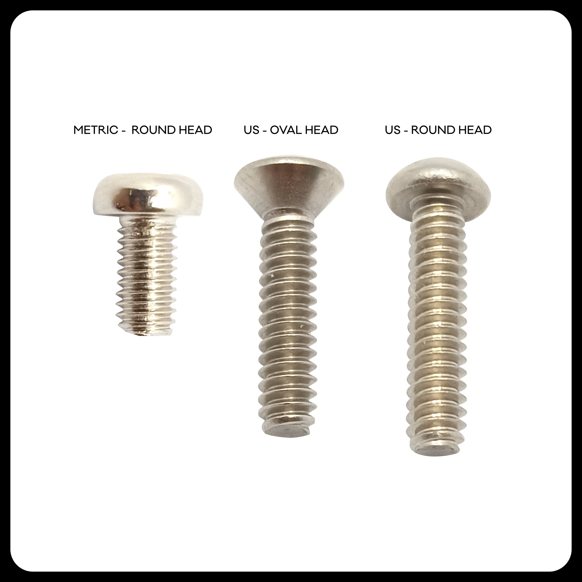 Switch Mounting Screws for Guitar Pickup Selector Switch