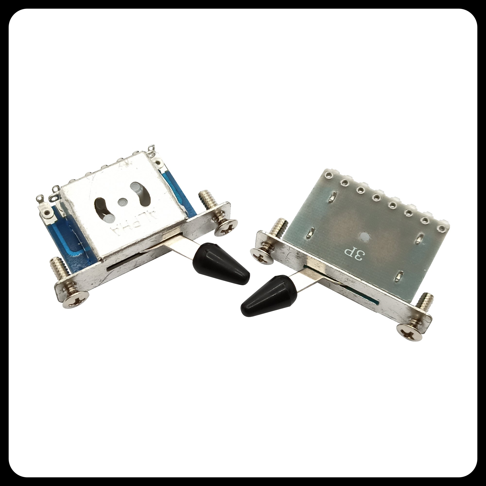 Alpha 3-Way / 5-Way Pickup Selector Switch – Improved Korean-Made Blade Style | For Strat, Tele, PRS & More