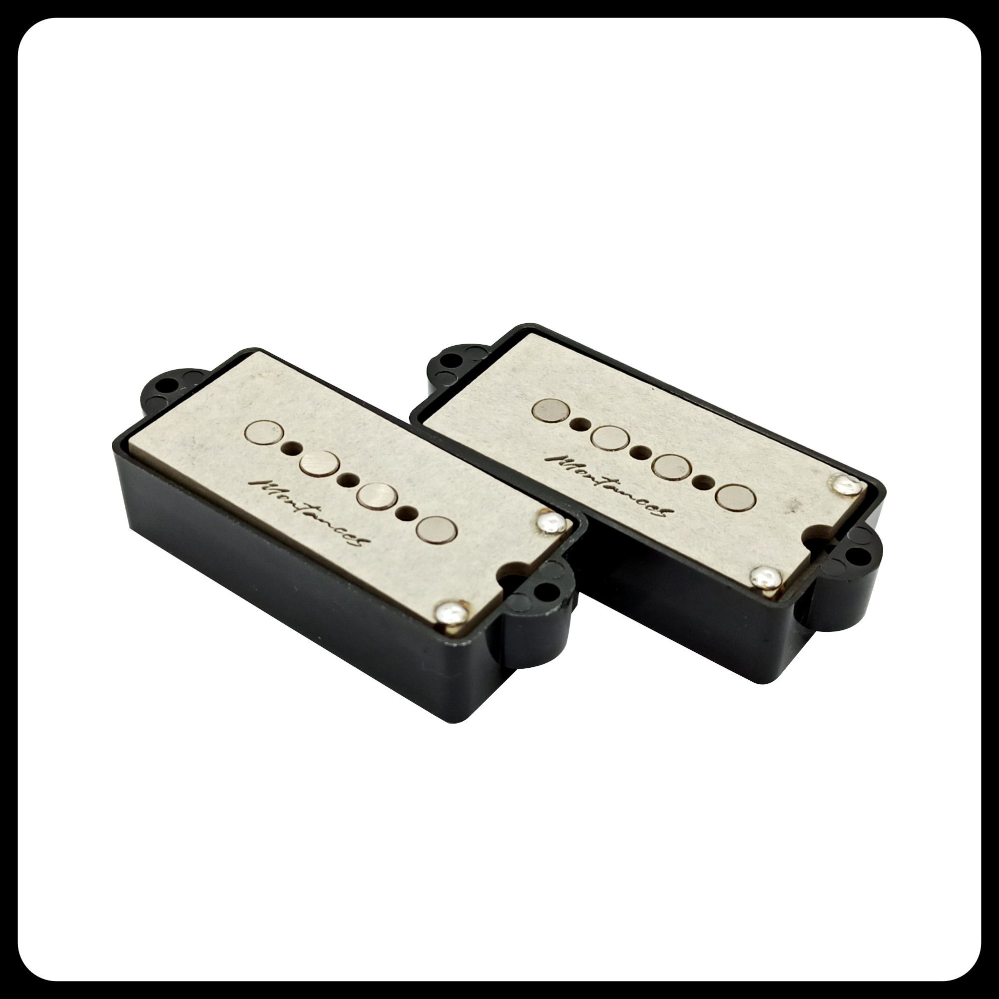 Montances Precision Bass Dark Special Pickups