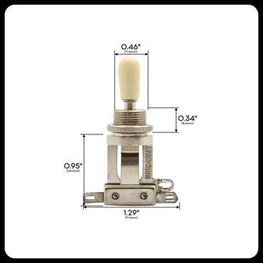 Switchcraft® 3-way Toggle Switch Made in USA
