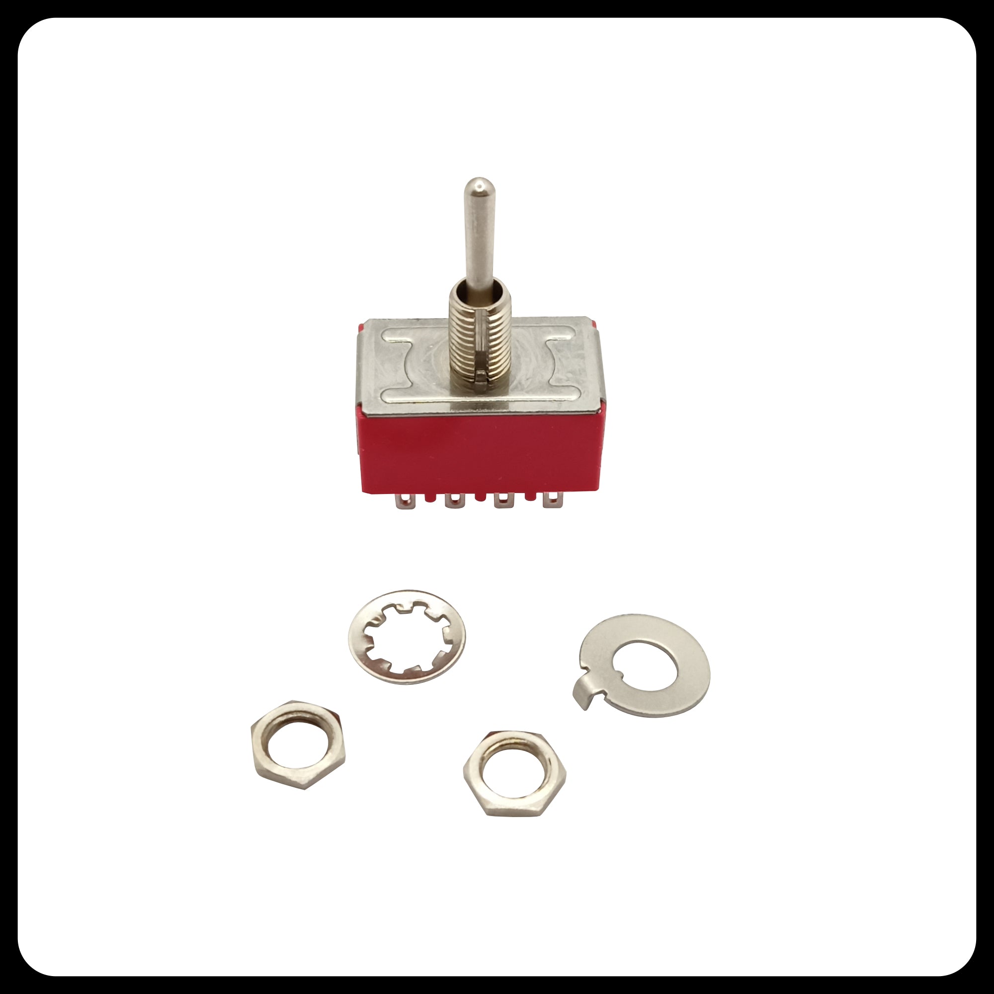 Mini Toggle Switch DPDT 4PDT