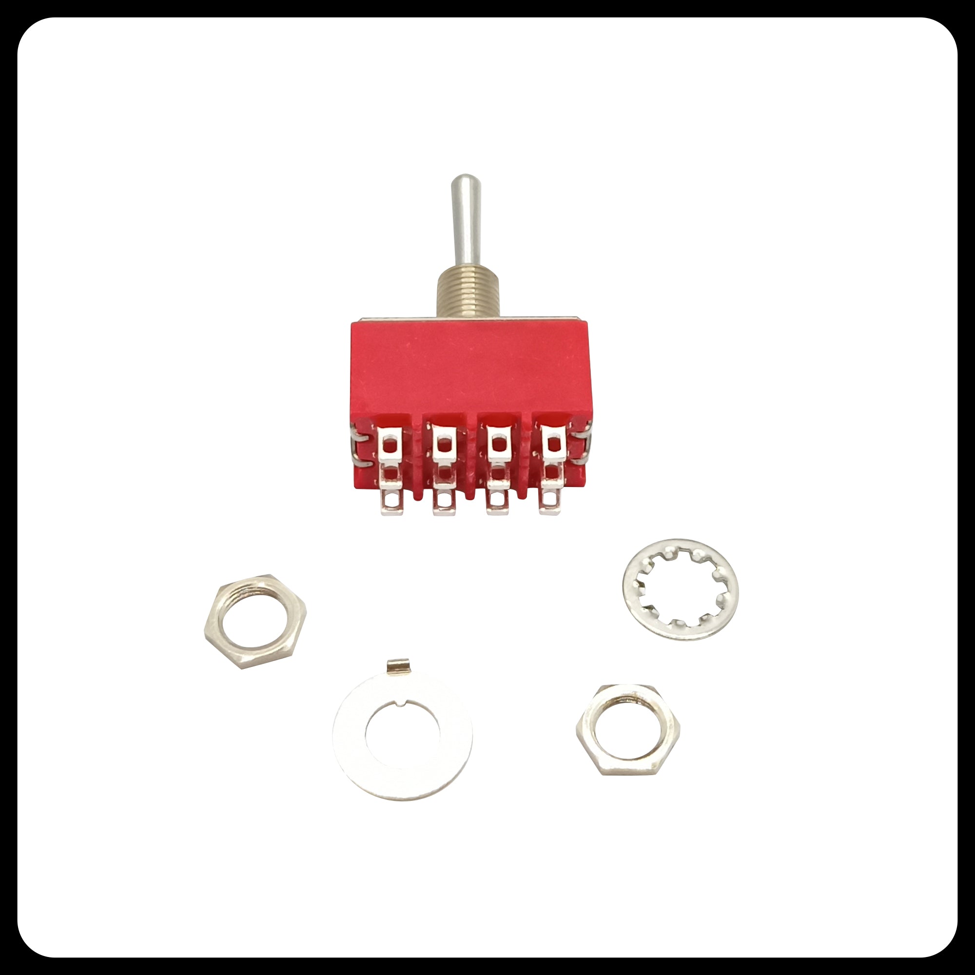 Mini Toggle Switch DPDT 4PDT