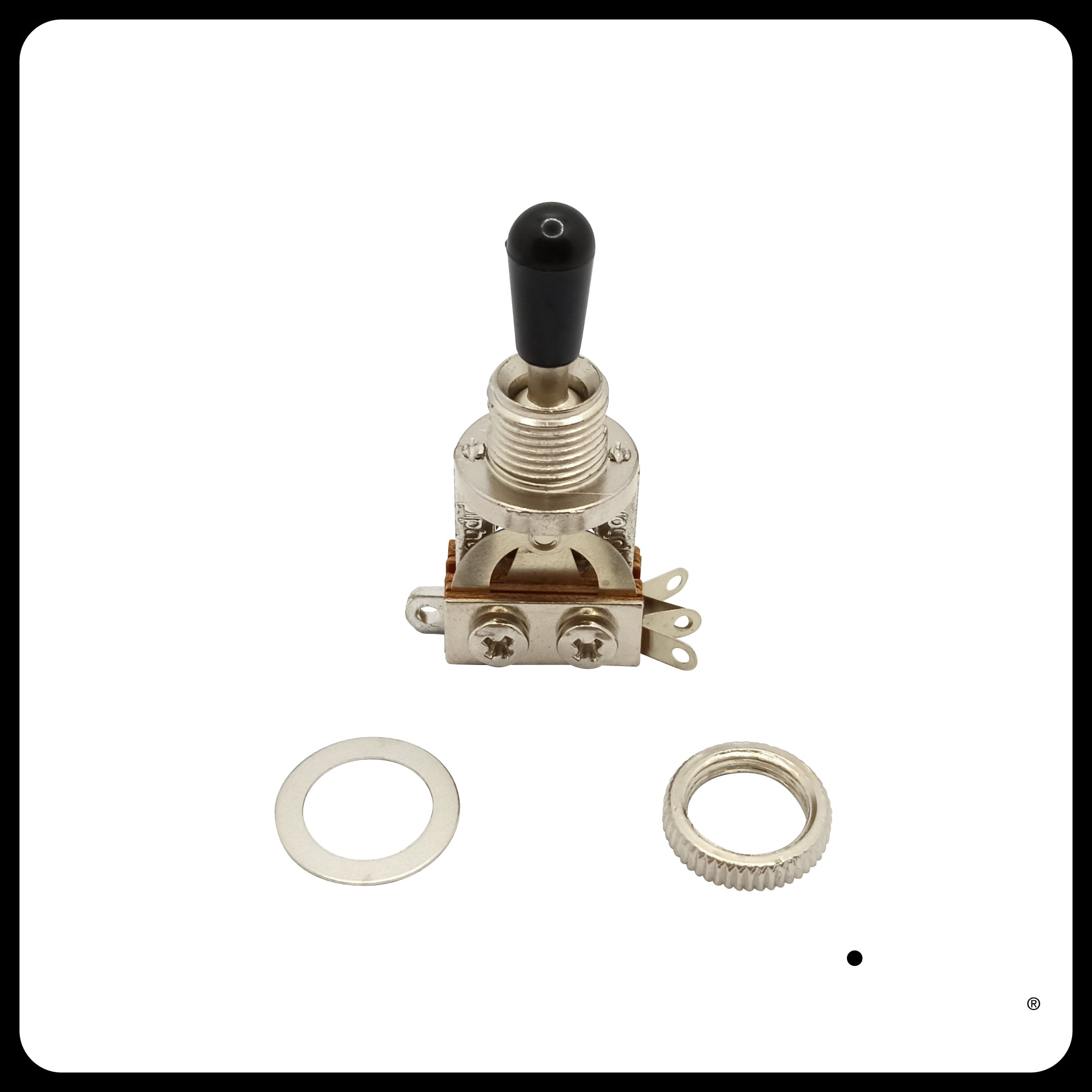 Genuine Epiphone 3-Way Pickup Selector Toggle Switch – Short Type – For Les Paul, SG, PRS & More!