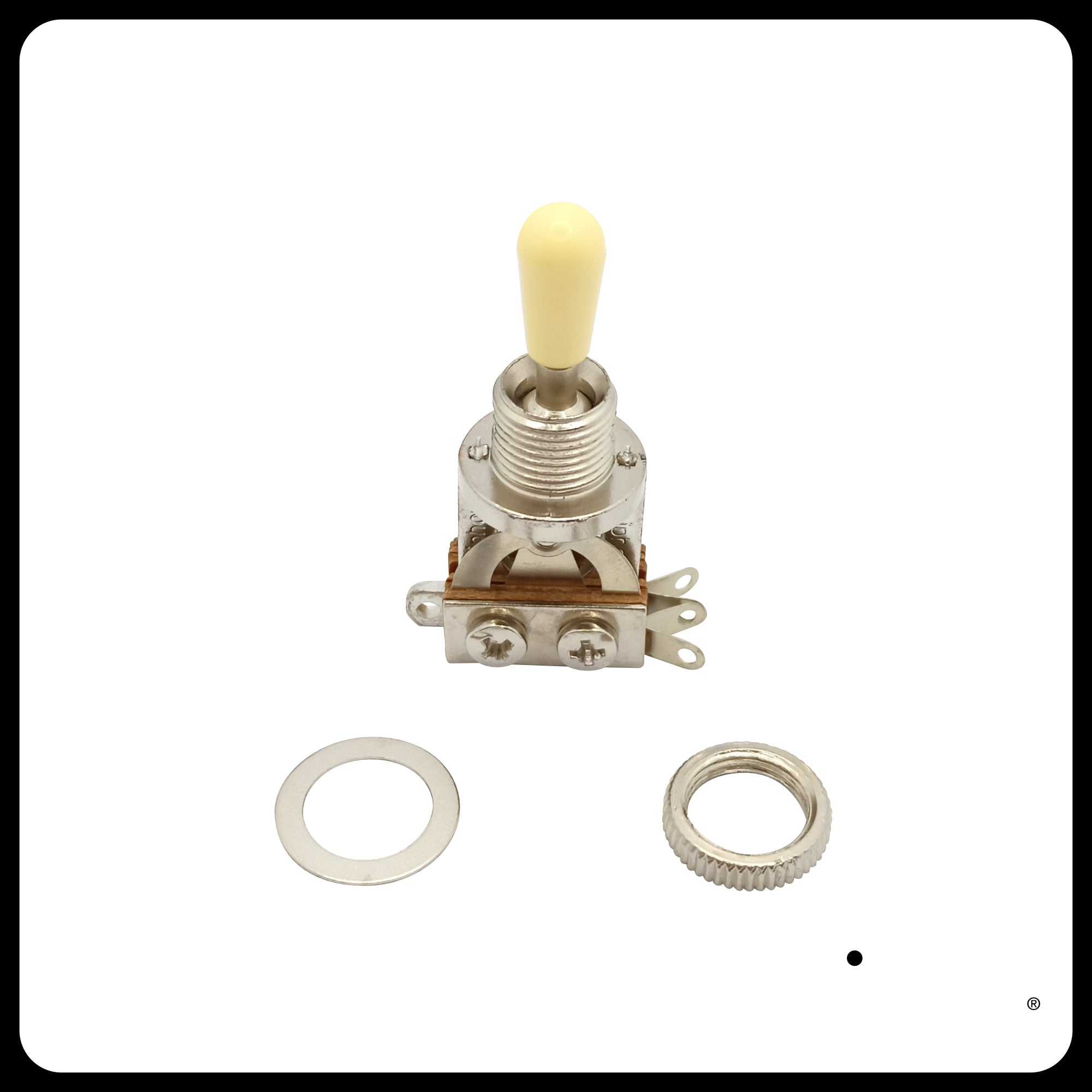 Genuine Epiphone 3-Way Pickup Selector Toggle Switch – Short Type – For Les Paul, SG, PRS & More!