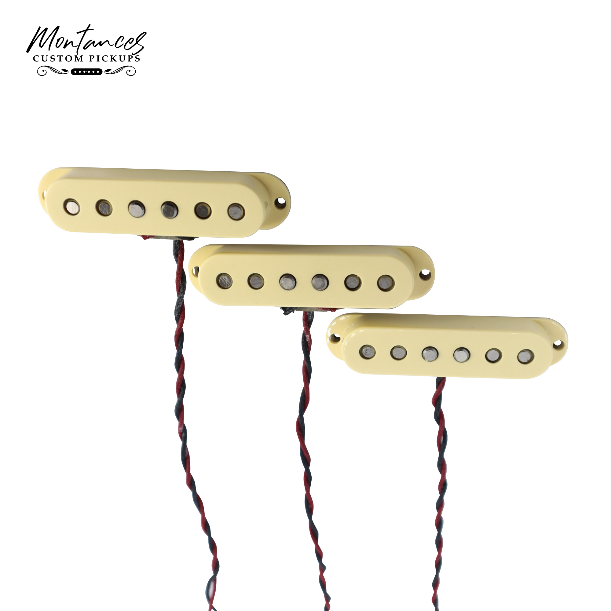 Montances Vintage Tweed Strat SSS Single-Coil Pickups