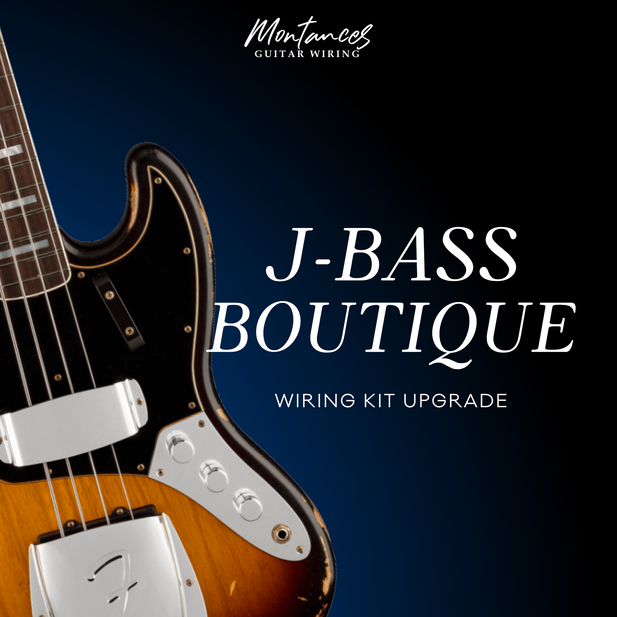 Jazz Bass Wiring Kit Boutique Set