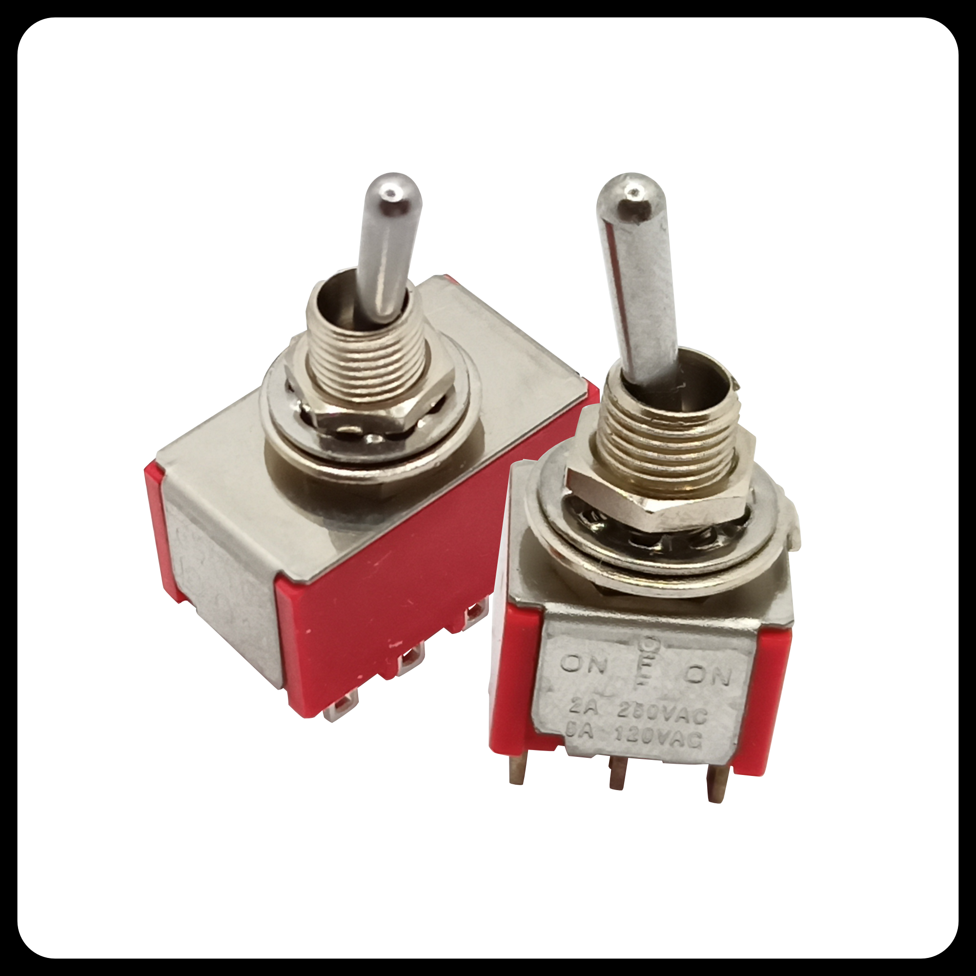 Mini Toggle Switch DPDT 4PDT