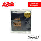 La Bella RX-N5D-S | 5-String Bass String Set | 45-130 Short Scale | Nickel Roundwound Balanced