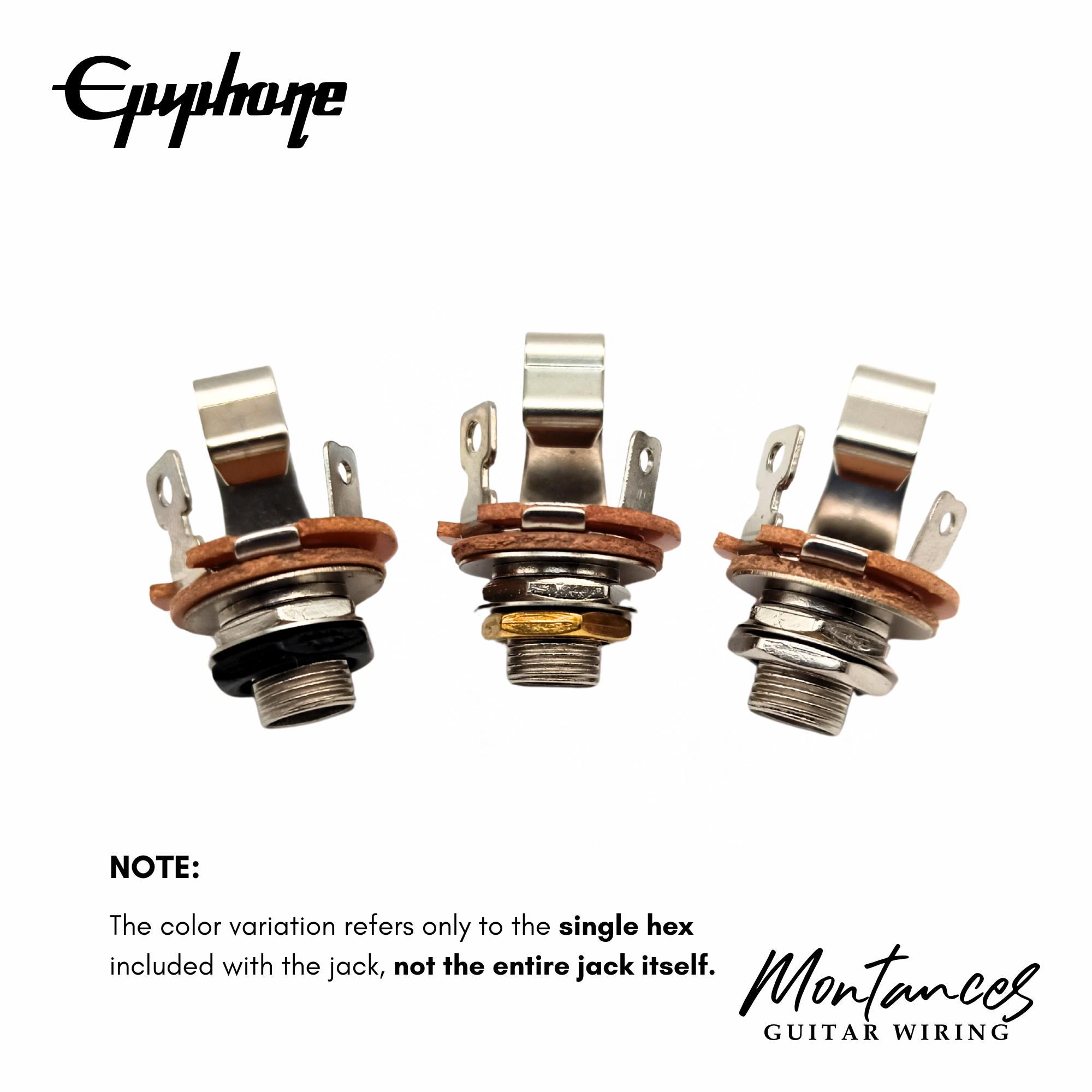 Epiphone Output Jack for electric guitars and bass