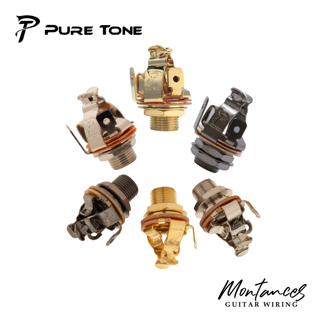 Pure Tone Multi-Contact Jack for guitar and bass made in USA ...