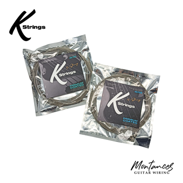 K Strings Premium Coated | Nickel Wound | 45-105, 45-130 | Bass Guitar Strings