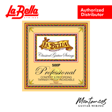 La Bella 500P Professional Concert & Recording - Classical Guitar Strings