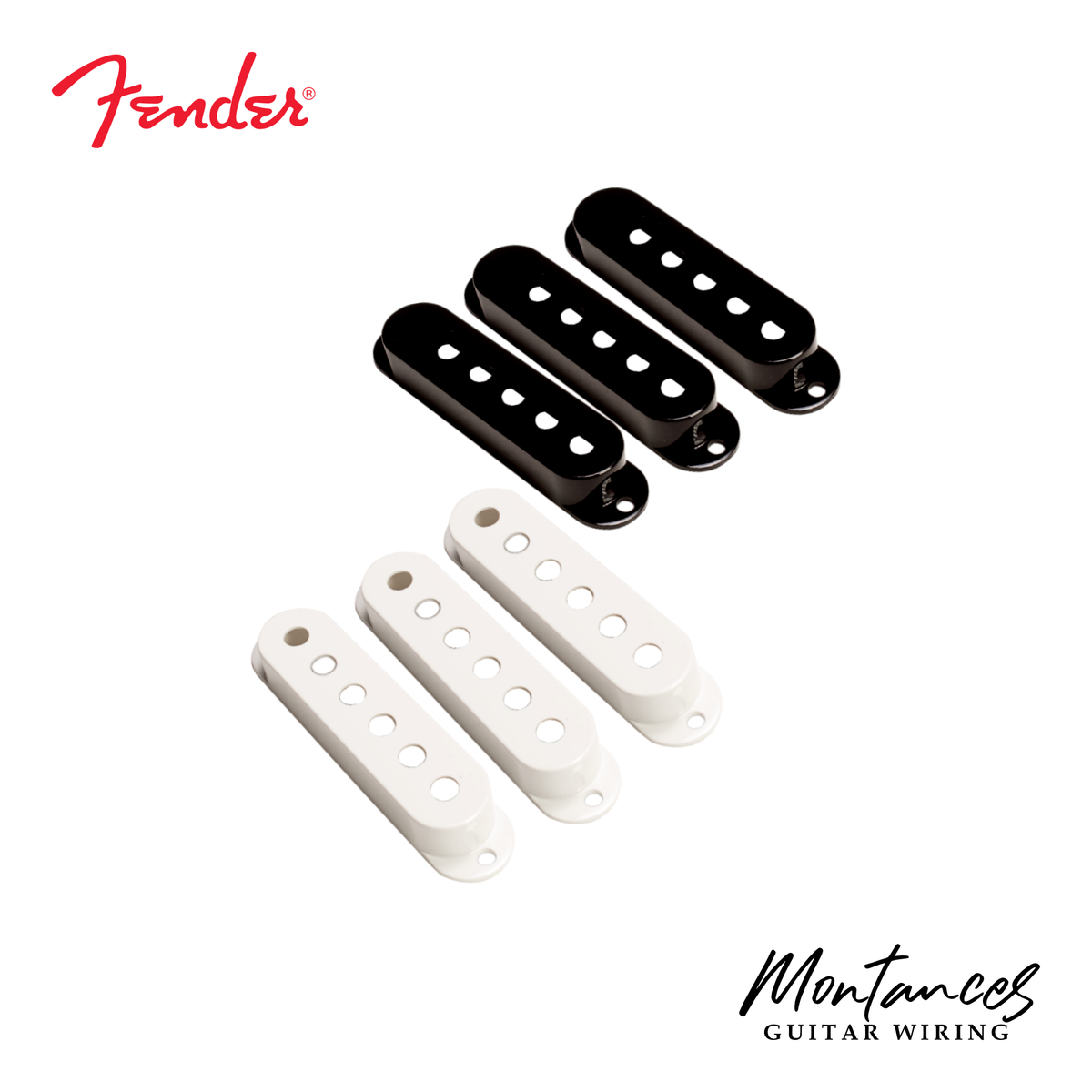 Pickup Cover Fender®, for Stratocaster (3pcs)