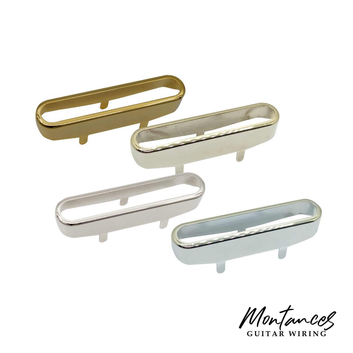 Nickel Silver Telecaster Neck Pickup Cover