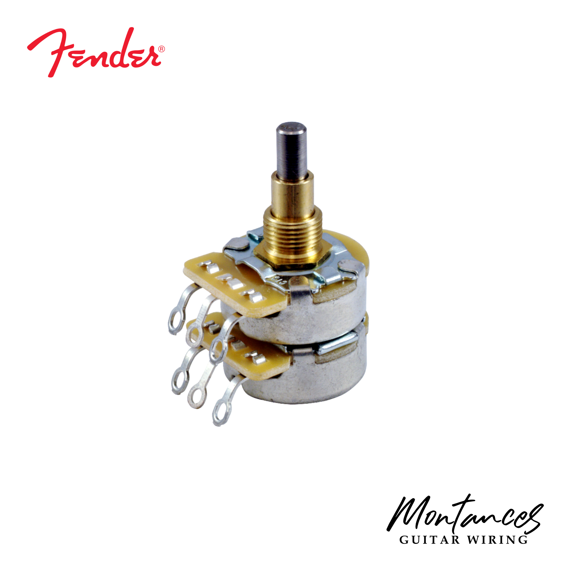 Alpha A50K Audio Taper Concentric Stacked Potentiometer – Made In Korea