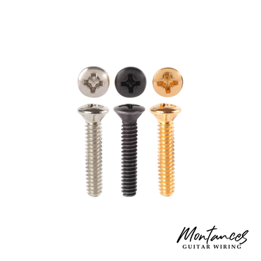 Screw 6-32 size, Phillips oval head, 11/16" (17.46mm) length