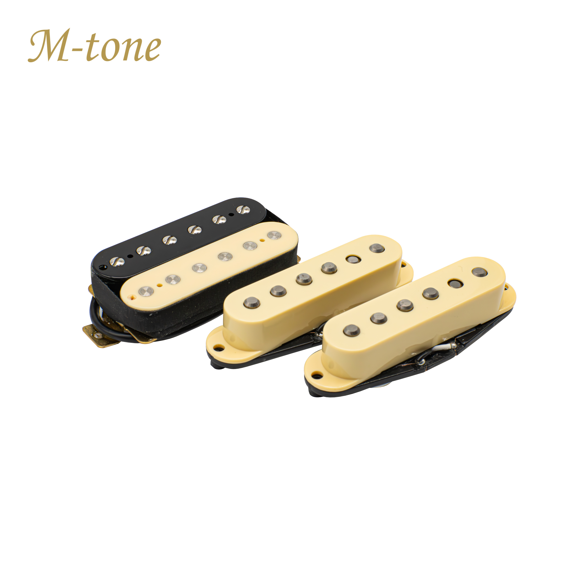 M-Tone HSS Strat Pickup Set | Alnico 2 | Calibrated Set | Warm Vintage Versatility