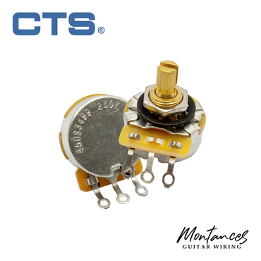 CTS® Premium US ¼” Short Length Full-Size Potentiometer (Split Shaft)