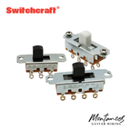 Switchcraft® Slide Switch for Mustang®, Duosonic®, Jazzmaster®, Jaguar® guitars and Brian May Wiring