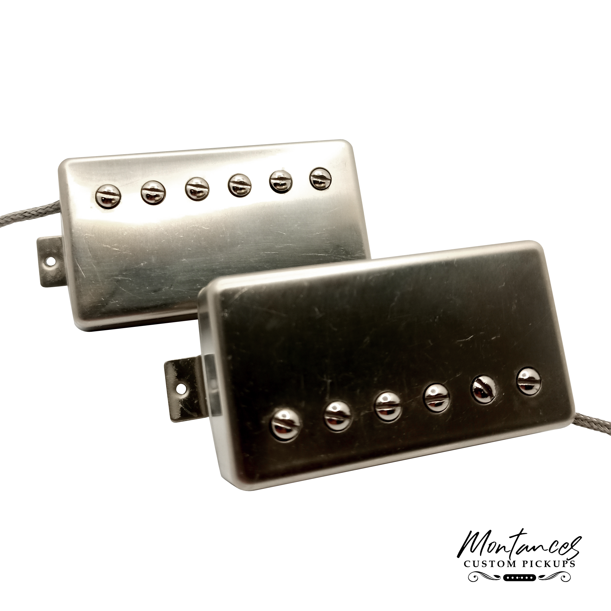 Montances PAF Humbucker Pickup | Alnico II | Full Set | Authentic 50s Woody Tone